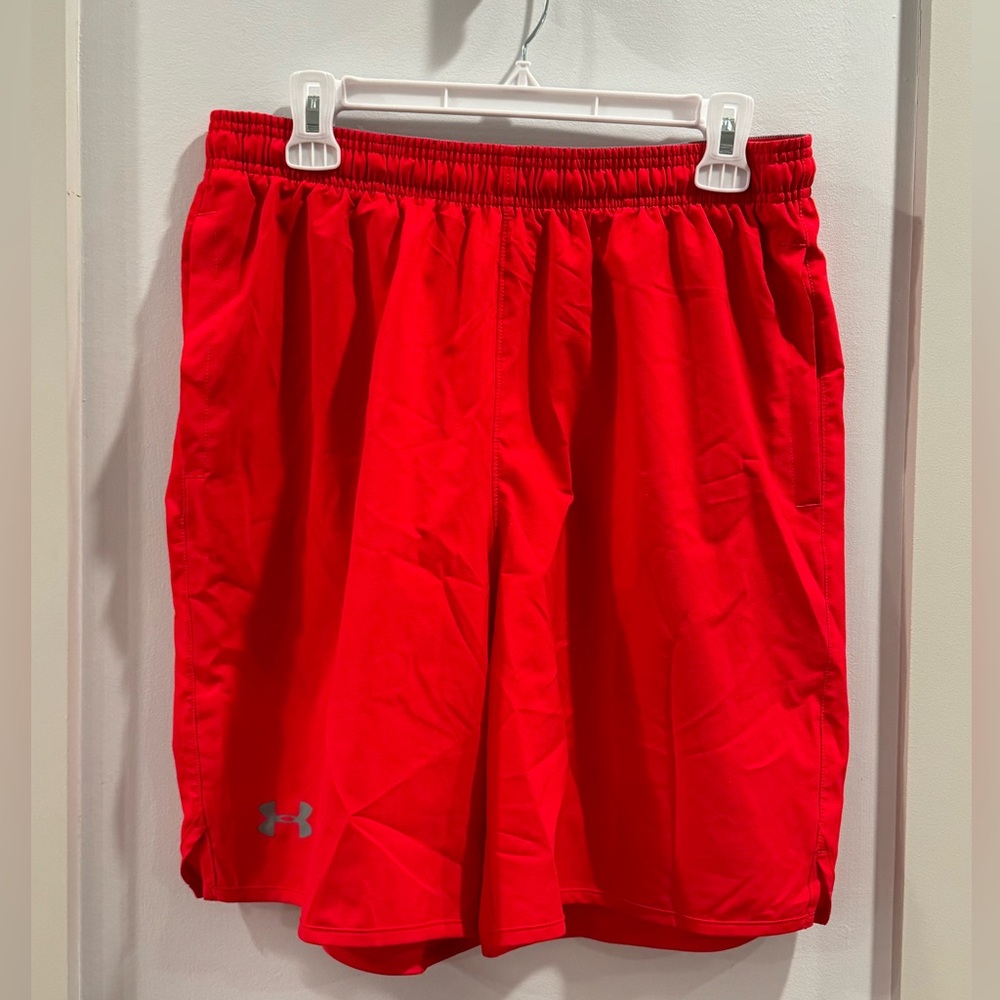 Under armour red men’s shorts Brand new without tags